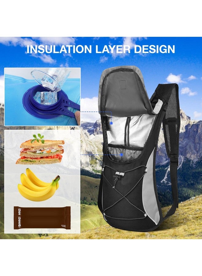 KUYOU Hydration Backpack with 2L Hydration Bladder Water Backpack for Hiking Hydration Pack for Running Cycling Hiking Festival Gear. - Image 4