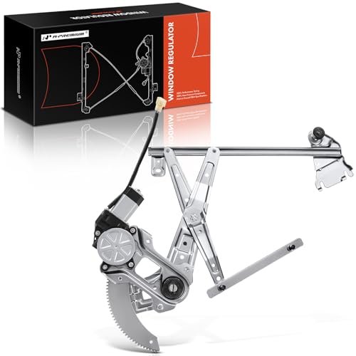 A-Premium Power Window Regulator with Motor Compatible with Subaru Forester 2003-2008 Front Left Driver Side - Image 1