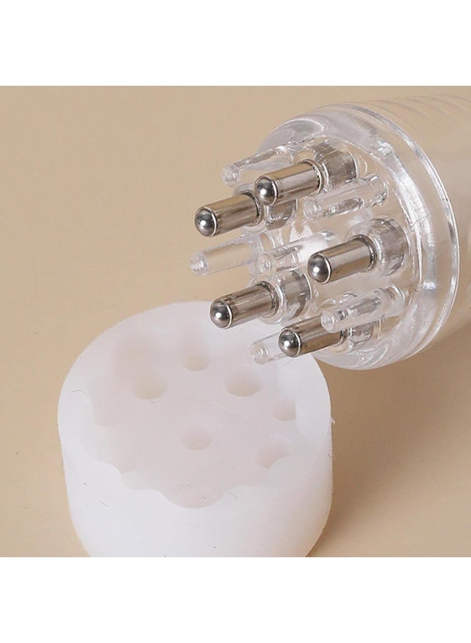 Hair Oil Dispensing Bottle Dispensing Bottle for Combing Hair Roots, Scalp, Small Hair Massage Tool, (2 Pieces) - Image 5