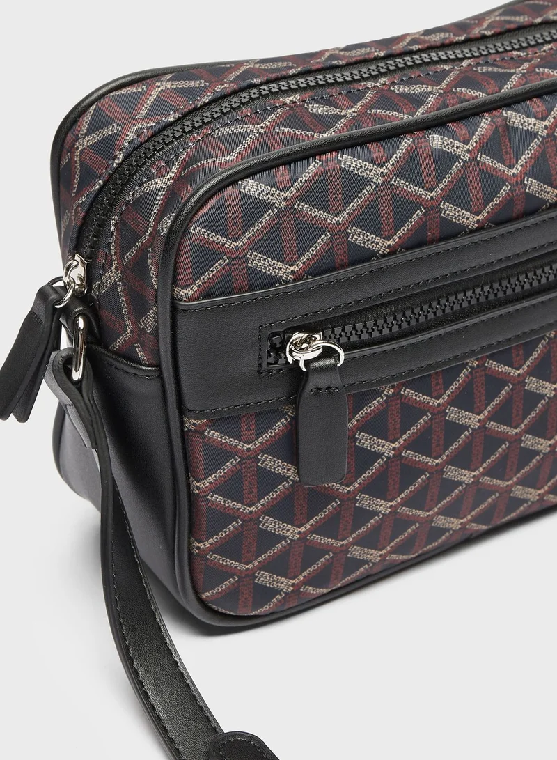 Lee Cooper Logo Crossbody Bag