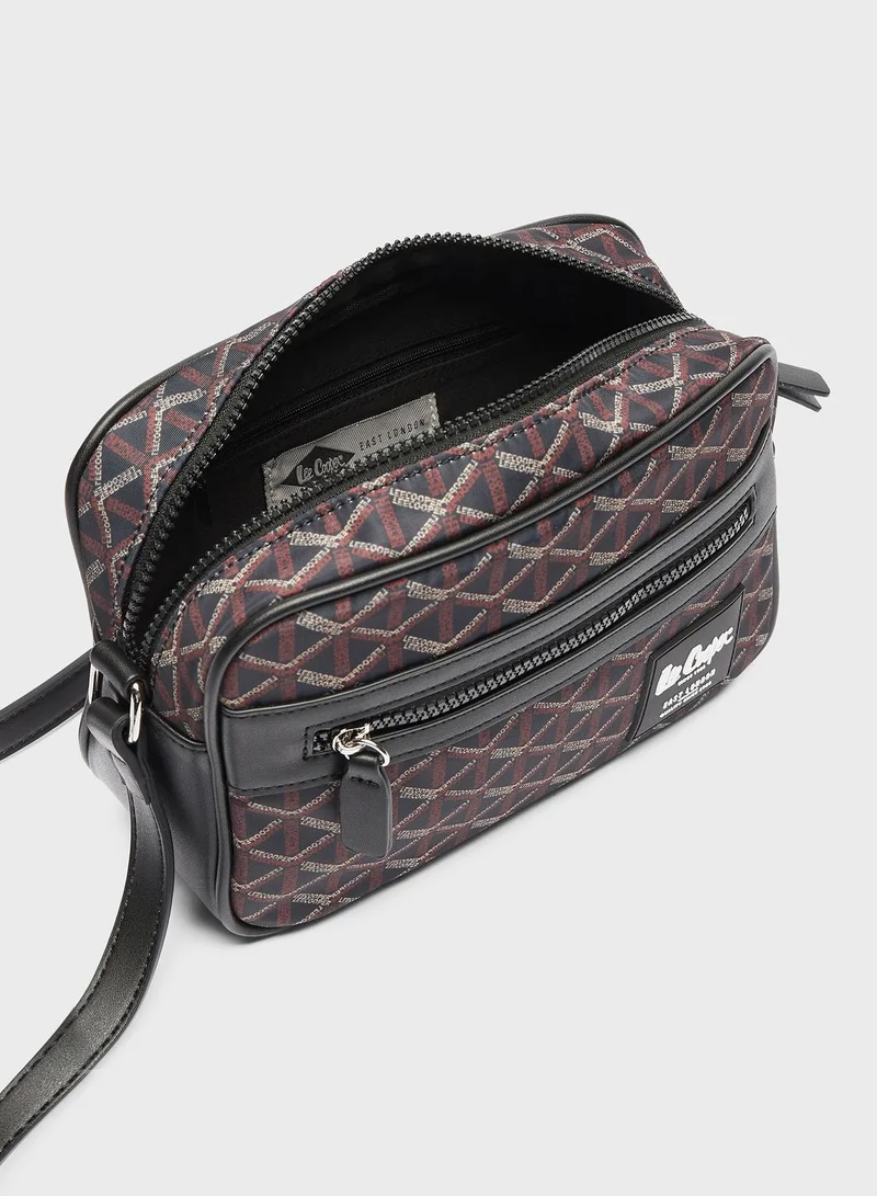 Lee Cooper Logo Crossbody Bag