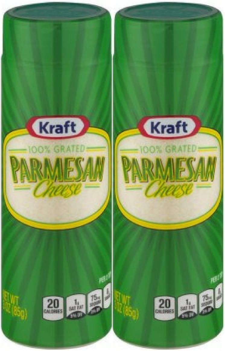 Kraft 100% Grated Parmesan Cheese - Pack of 2 - Image 1