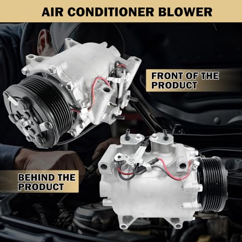 Aspligo Air Conditioner AC Compressor Fits for Honda Civic 2002-2005 2.0L, for Acura RSX 2002-2006 2.0L, CO 10726AC AC Compressor, Replaces 38810PND006, 38810PRA006 - Image 5