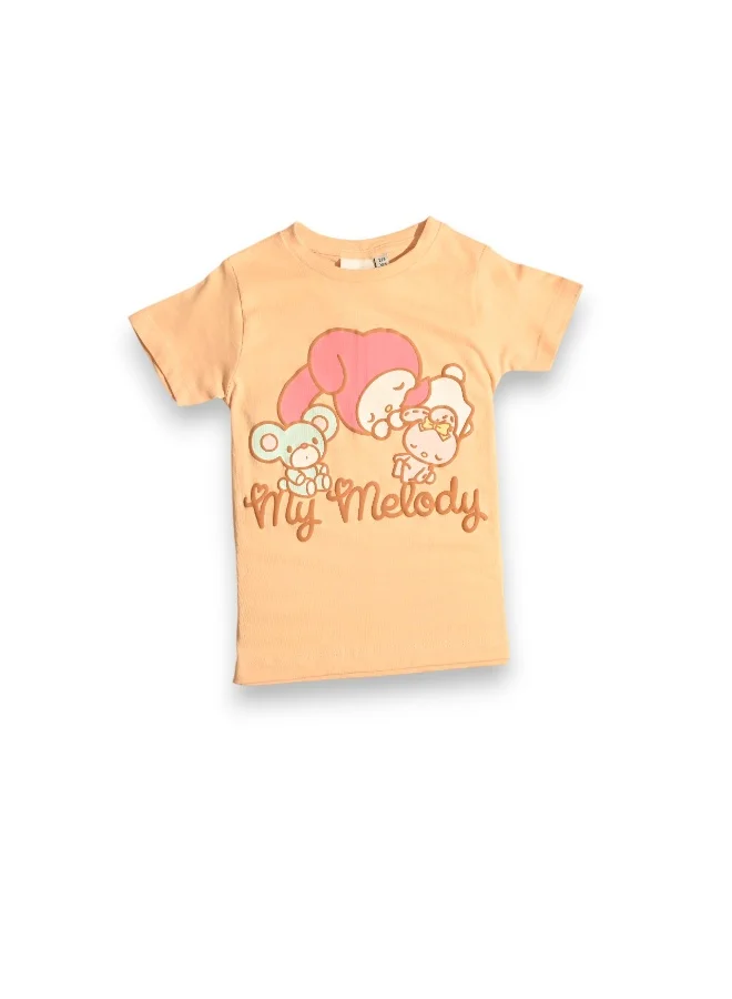 MY MELODY MY MELODY GIRLS T-SHIRT & SHORT SET‬