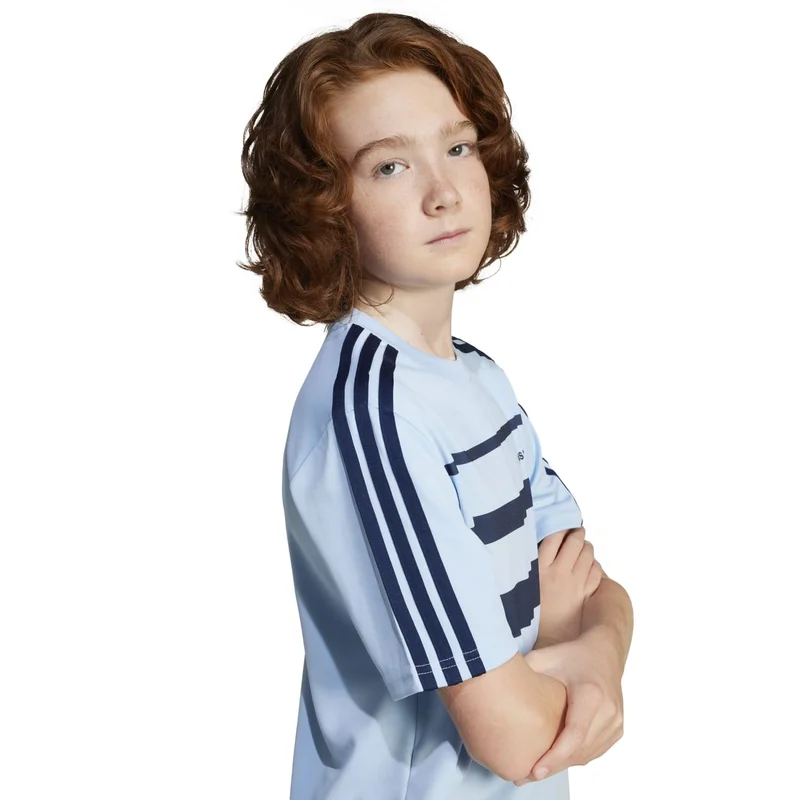 adidas تي شيرت أوريجينالز أزرق للأطفال