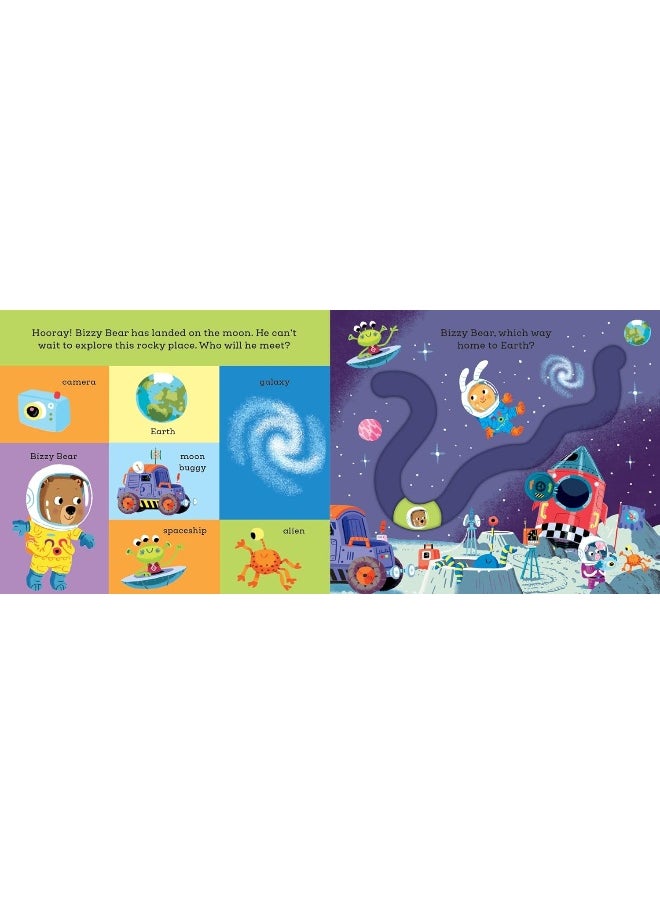 Bizzy Bear: Find and Follow In Space