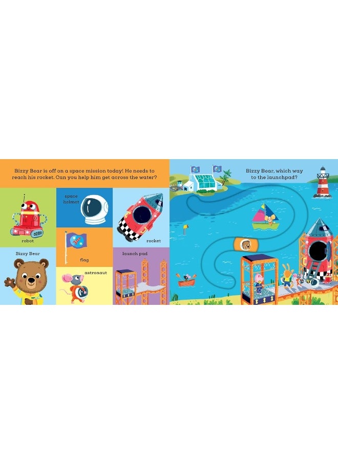 Bizzy Bear: Find and Follow In Space