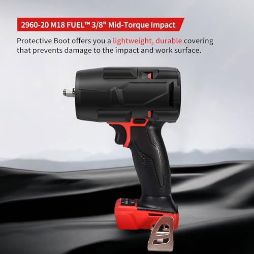 ISDOHS M18 Fuel Mid-Torque Impact Rubber Protective Boot 49-16-2960 M18 FUEL™ 3/8" Mid-Torque Impact Rubber Protective Boot (2962-20) - Image 4