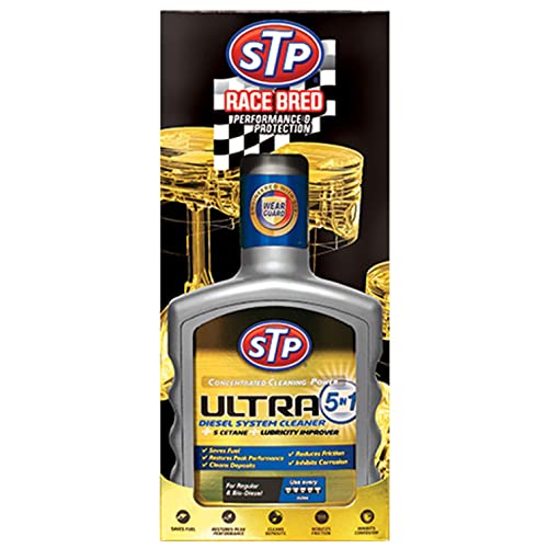 STP Ultra 5 in 1 Diesel System Cleaner 400 ML (Advanced Formula with STP Wearguard) : Pack of 1 - Image 1