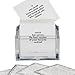 TableTopics Cocktail Party Question Card Game 135 Conversation Starter Cards Featuring Questions Facts Quotes and Mixed Drink Recipes Fun Party Game for Adults - Image 3