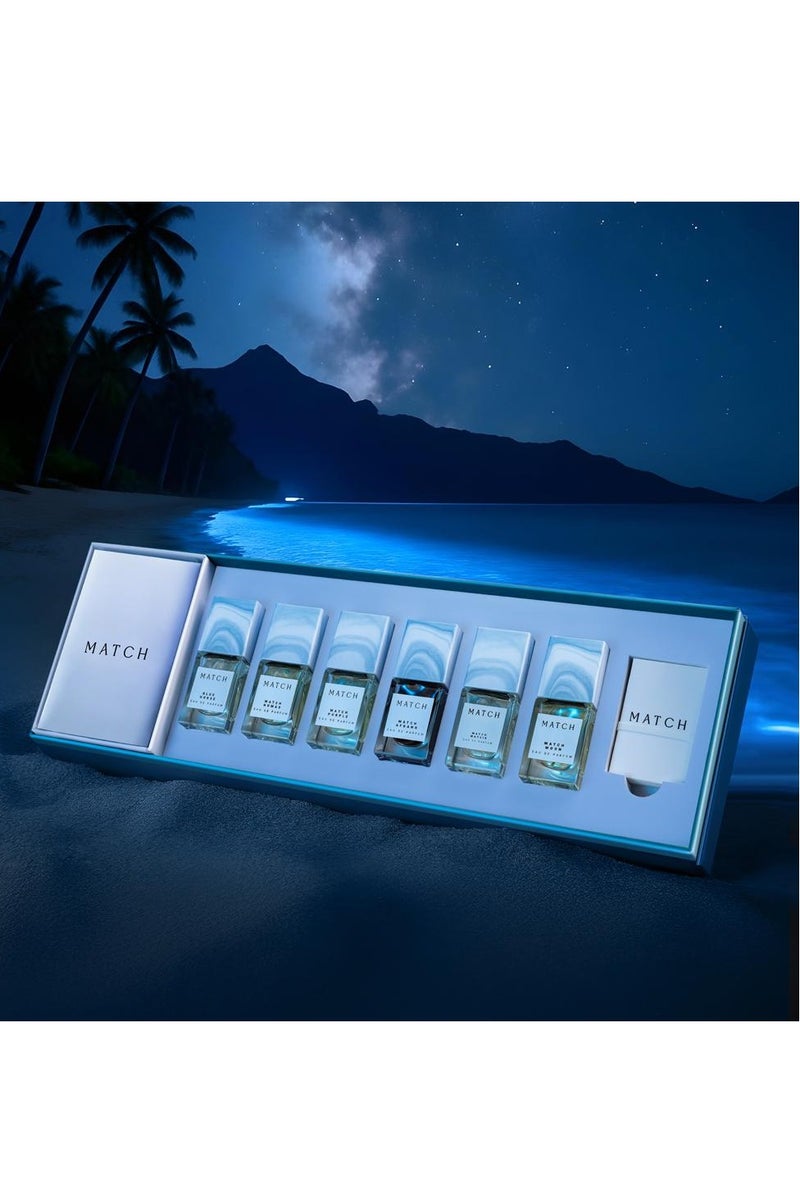 ماتش بكج عطور متش الاصليه اودي بارفيوم 10ملي 6 عطور - Image 2