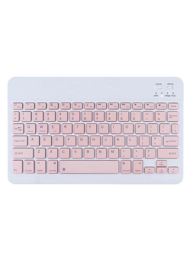 Slim Bluetooth Wireless Keyboard – Rechargeable, Silent Typing, Multi-Device Compatible with iOS, Android, Windows, and macOS – Ultra-Portable Design (Asorted color) - Image 4