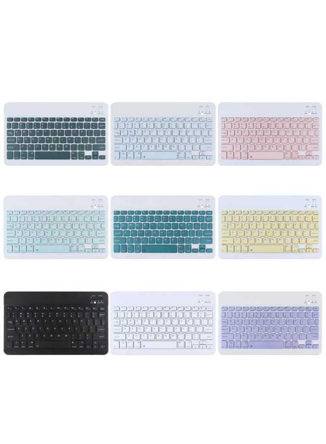 Slim Bluetooth Wireless Keyboard – Rechargeable, Silent Typing, Multi-Device Compatible with iOS, Android, Windows, and macOS – Ultra-Portable Design (Asorted color) - Image 1