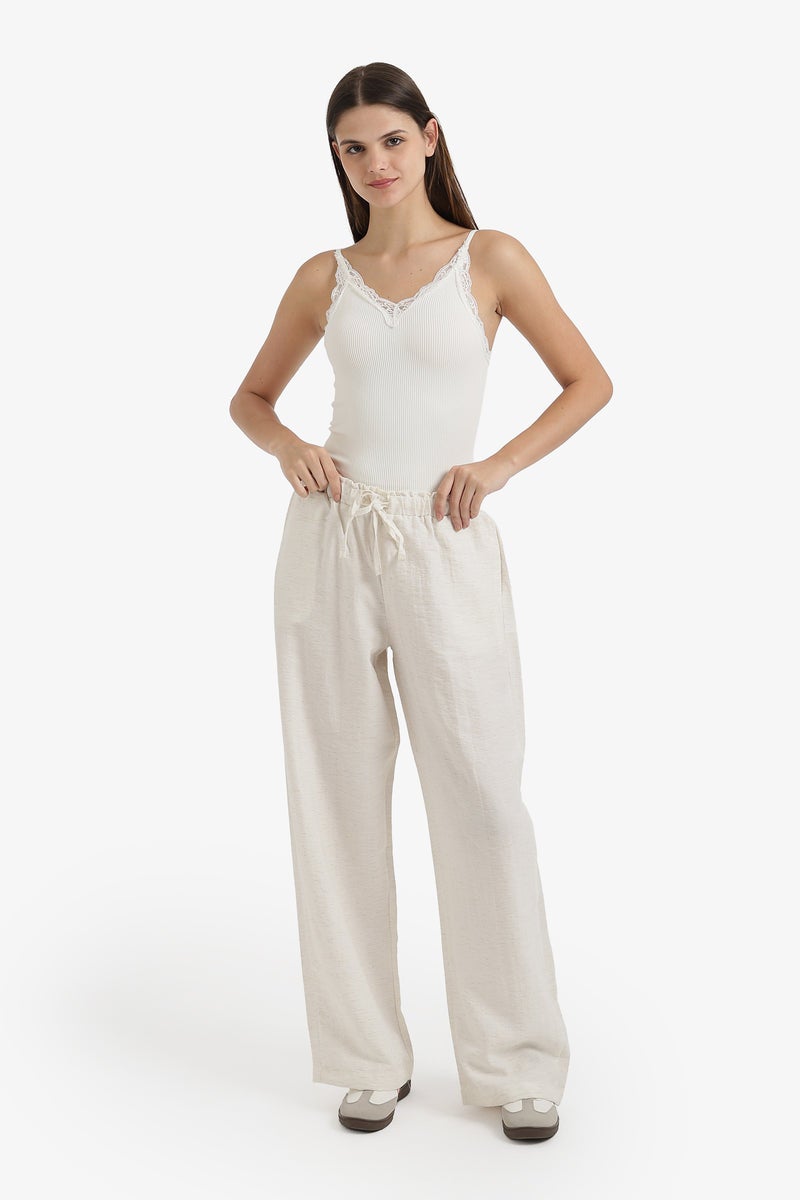 Carina Wide-Leg Drawstring Pants - Image 5