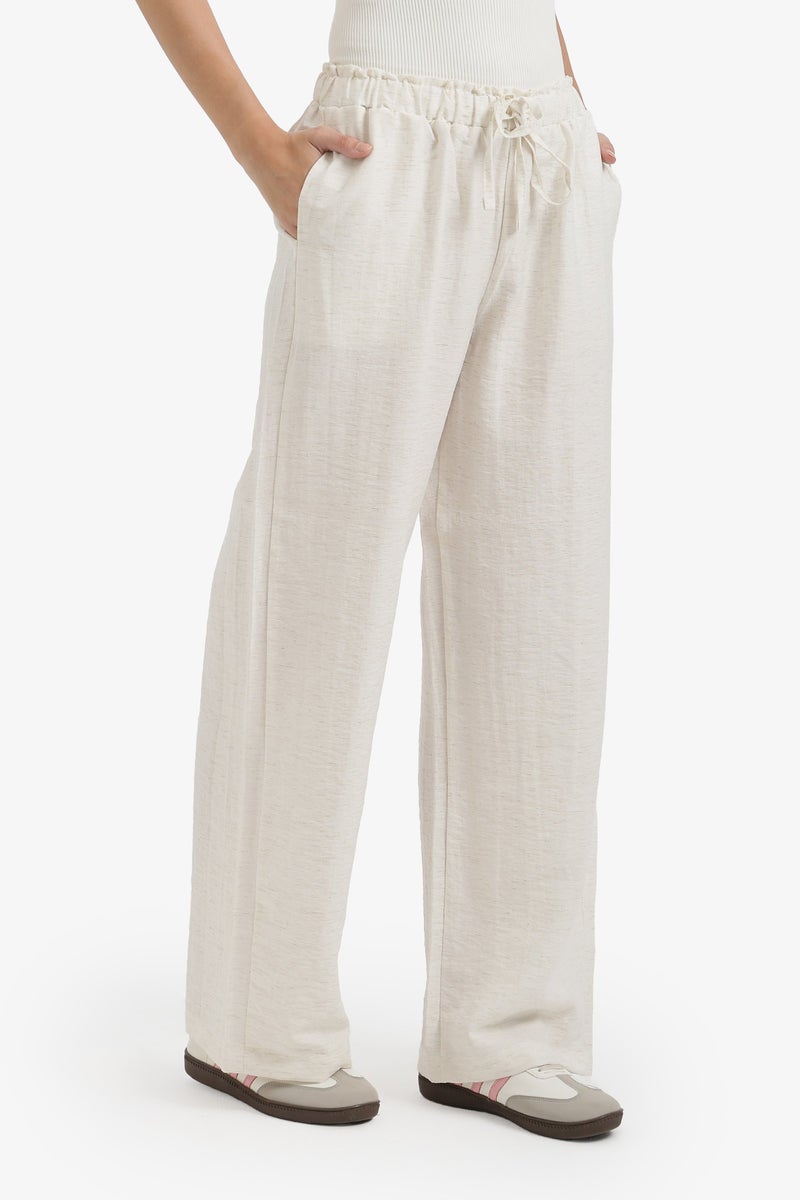 Carina Wide-Leg Drawstring Pants - Image 2