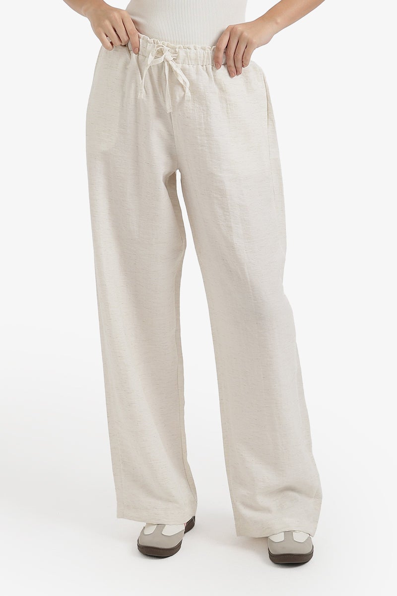 Carina Wide-Leg Drawstring Pants - Image 1