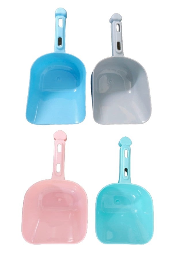 c s m CSM Multipurpose Plastic Scoop | Plastic Scoops for Grain, Flour, Sugar (Pack of 4) - Image 2