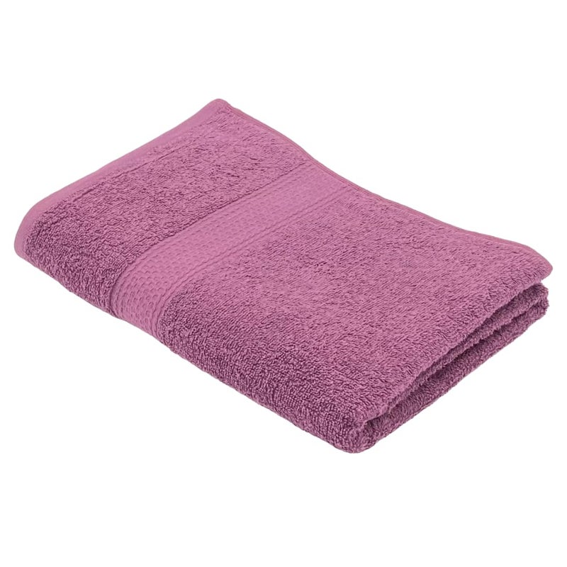 PatPug 100% Indian Ultra Soft Cotton 380 GSM Highly Absorbent, Fade Resistant Large Bath Towel (Wine Red) - Image 1