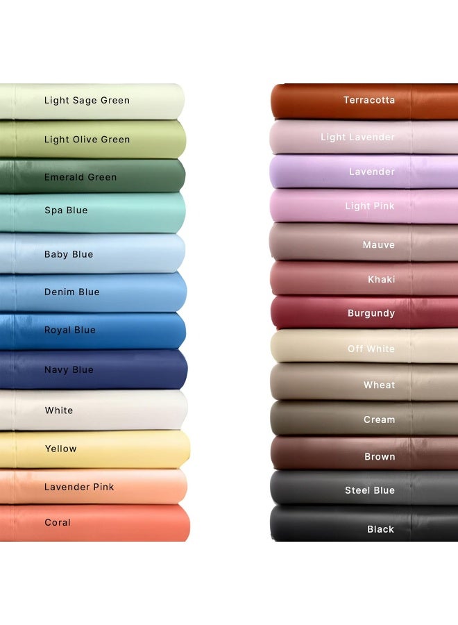 CGK Unlimited CGK Unlimited Full Size Fitted Bed Sheet - Hotel Luxury Single Fitted Sheet Only - Fits Mattress Up to 16 - Extra Soft, Wrinkle Free, Breathable & Cooling - Dark Grey Microfiber - Image 5