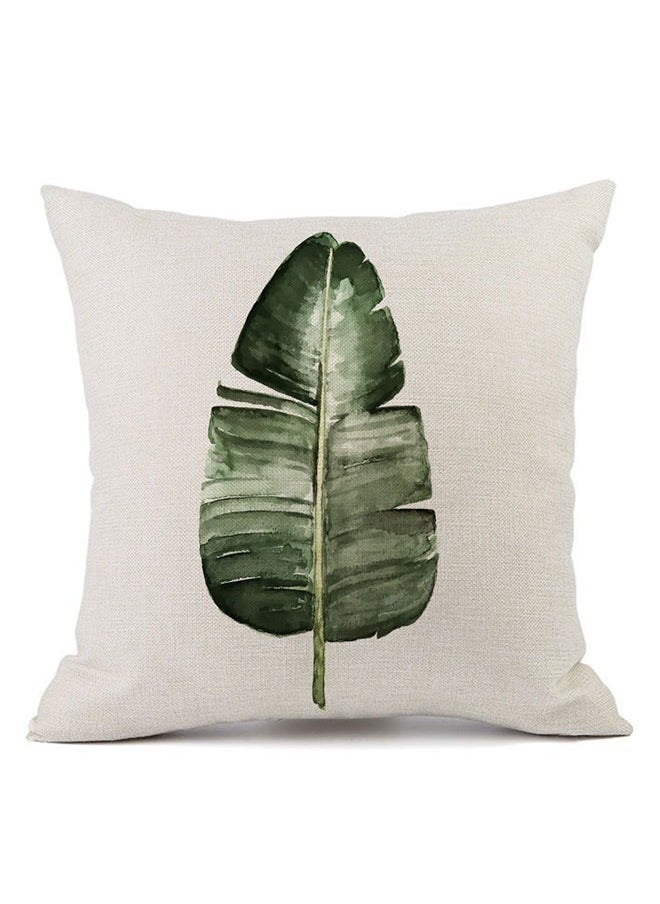 HAWAWA 4ps Plant Throw Pillow Covers 45x45cm Greenery Decorative Pillow Cushion Cases Linen Pillowcases Covers for Sofa Couch Car Bedroom Living Room Home Decor Set  - Image 3
