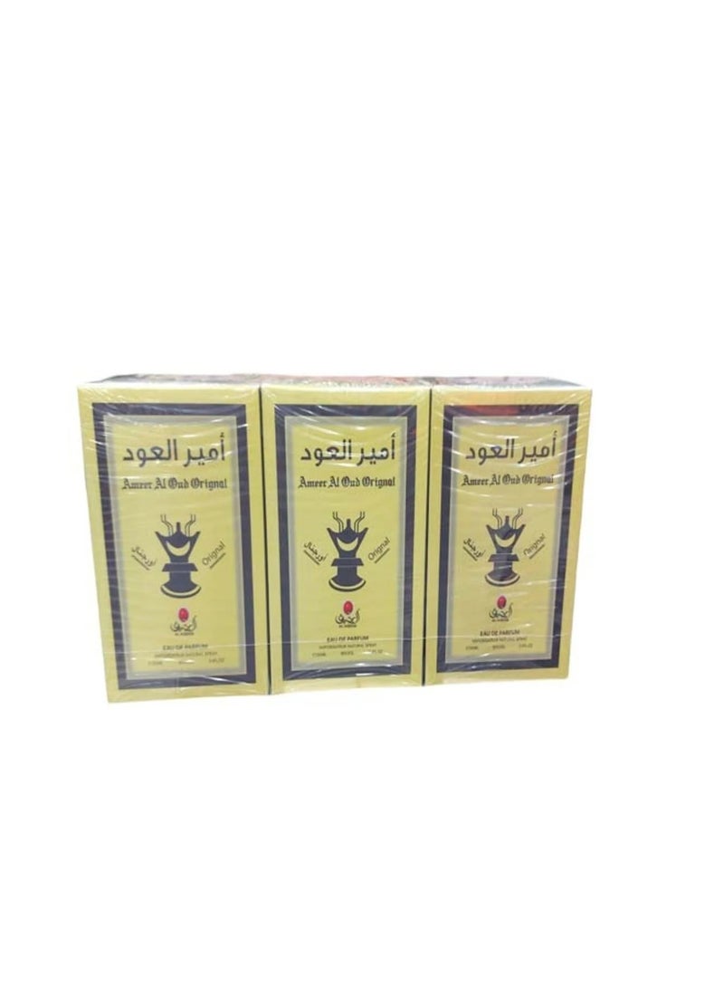 Ameer Al Oudh Perfume – 6-Piece Set (100ml per bottle)