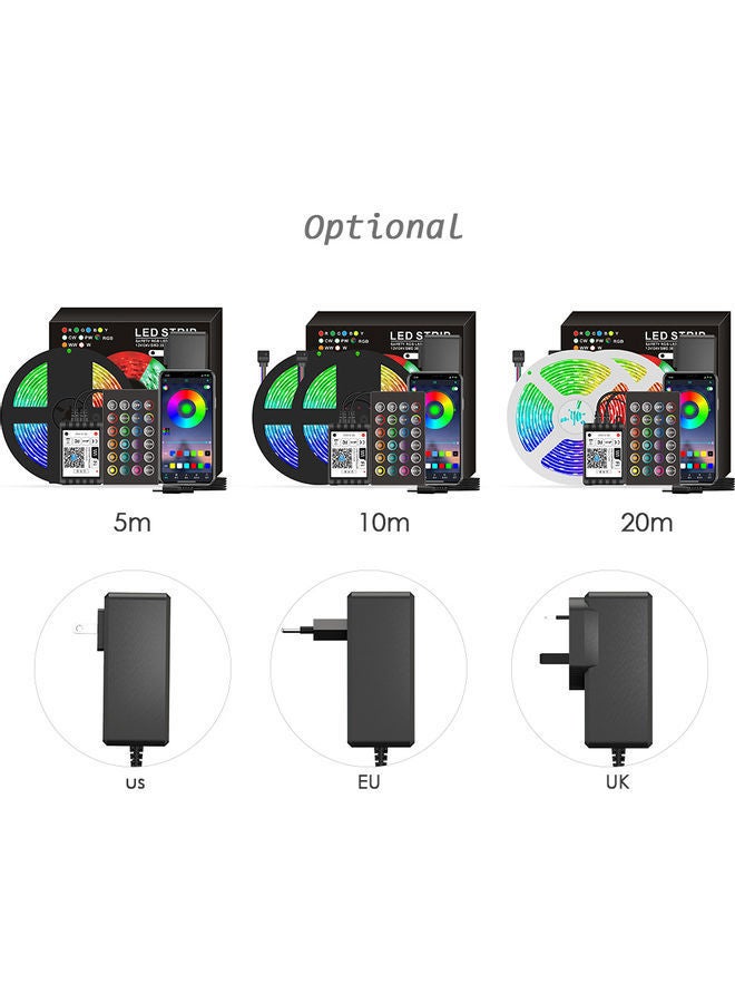 NIBEMINENT Smart LED RGB Strip Lights Multicolour 5meter - Image 4