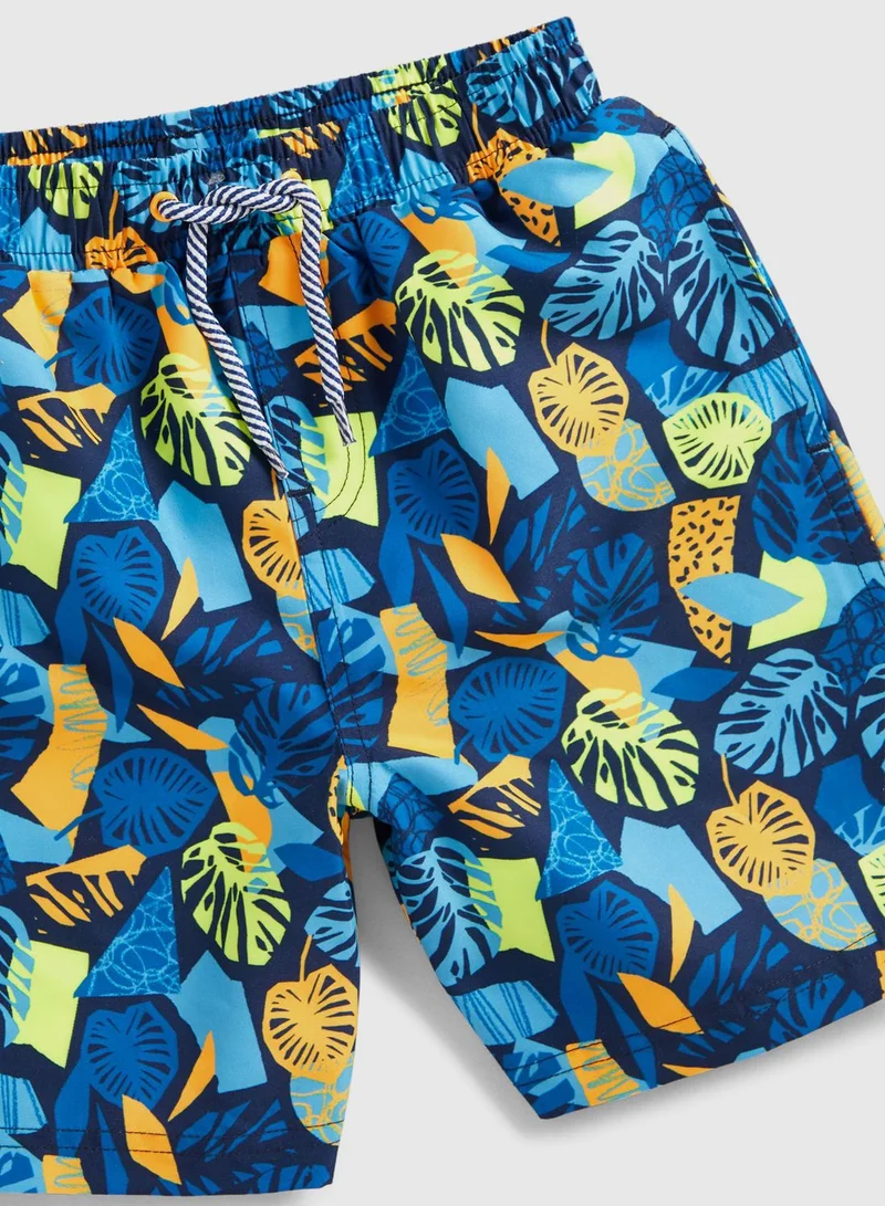 mothercare Palm Leaves Board Shorts