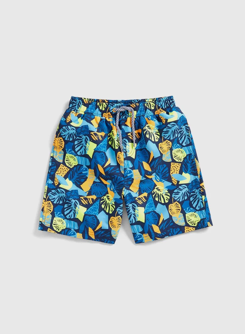 mothercare Palm Leaves Board Shorts