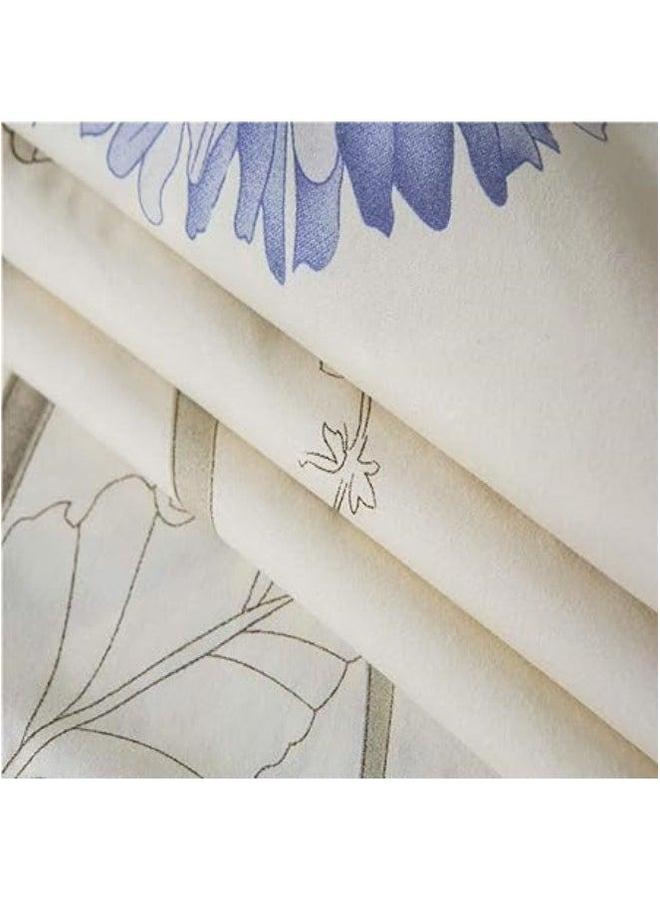 Bamboo Duvet Cover Full, Full Size, Soft Double Brushed Covers, Queen Set, Ice Silk Light Luxury - Image 4