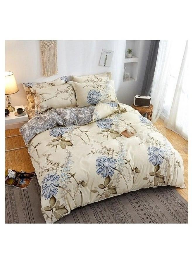 Bamboo Duvet Cover Full, Full Size, Soft Double Brushed Covers, Queen Set, Ice Silk Light Luxury - Image 1