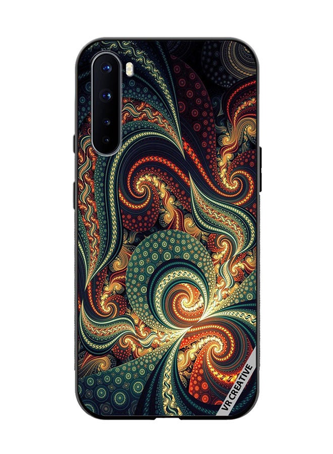 VR CREATIVE Protective Case Cover For OnePlus Nord Pastel Green Design Multicolour - Image 1