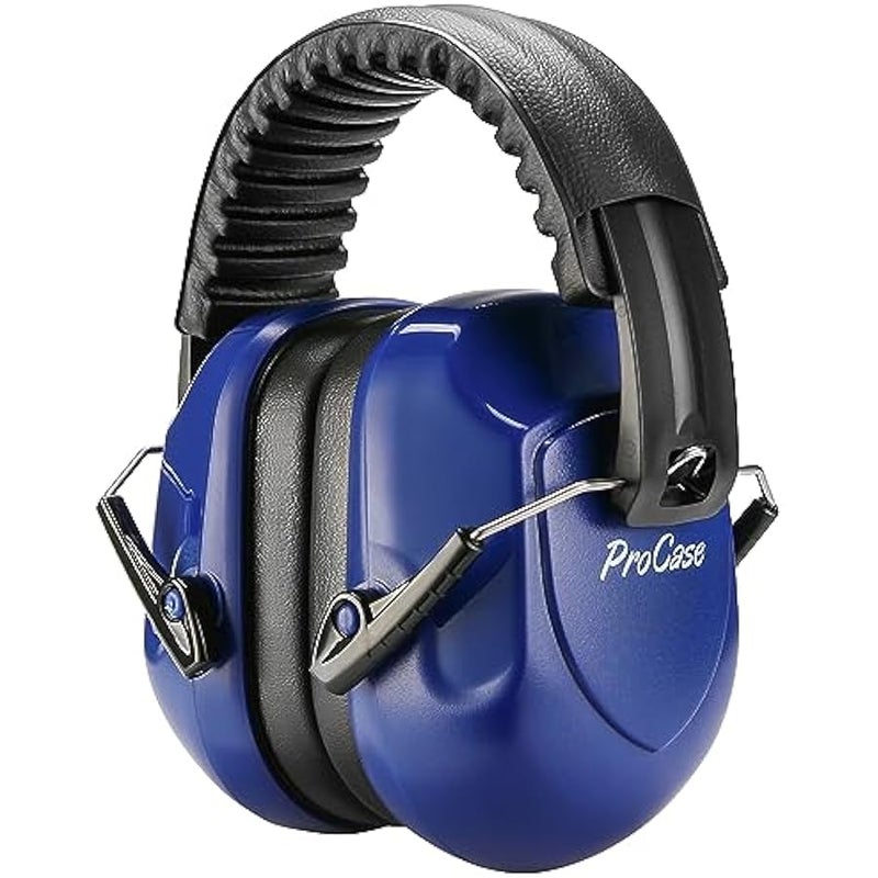 Noise Reduction Ear Muffs, NRR 28dB Hearing Protection Headphones Headset, Professional Noise Cancelling Ear Defenders for Construction Work Sports Events Studying Woodworking - Image 1