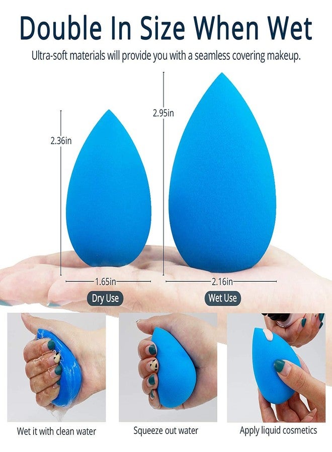 AR Spong Set, Makeup Cotton Pad Applicator Foundation Makeup Blender Sponge Puff (Pack of 5) - Image 2