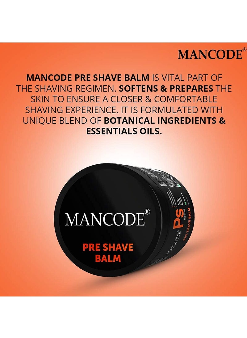 MANCODE Mancode Pre-Shave Balm for Men | 100gm | Balm Softens your Beard | Provides Razor Glide for a Smooth Zesty Shave | Apply to Prevent Shaving Irritation and Razor Burns | Cut & Irritation Free Shave.  - Image 2