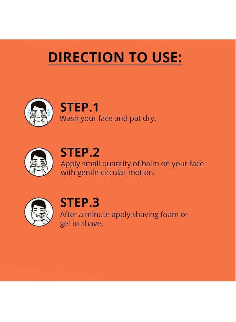 MANCODE Mancode Pre-Shave Balm for Men | 100gm | Balm Softens your Beard | Provides Razor Glide for a Smooth Zesty Shave | Apply to Prevent Shaving Irritation and Razor Burns | Cut & Irritation Free Shave.  - Image 4