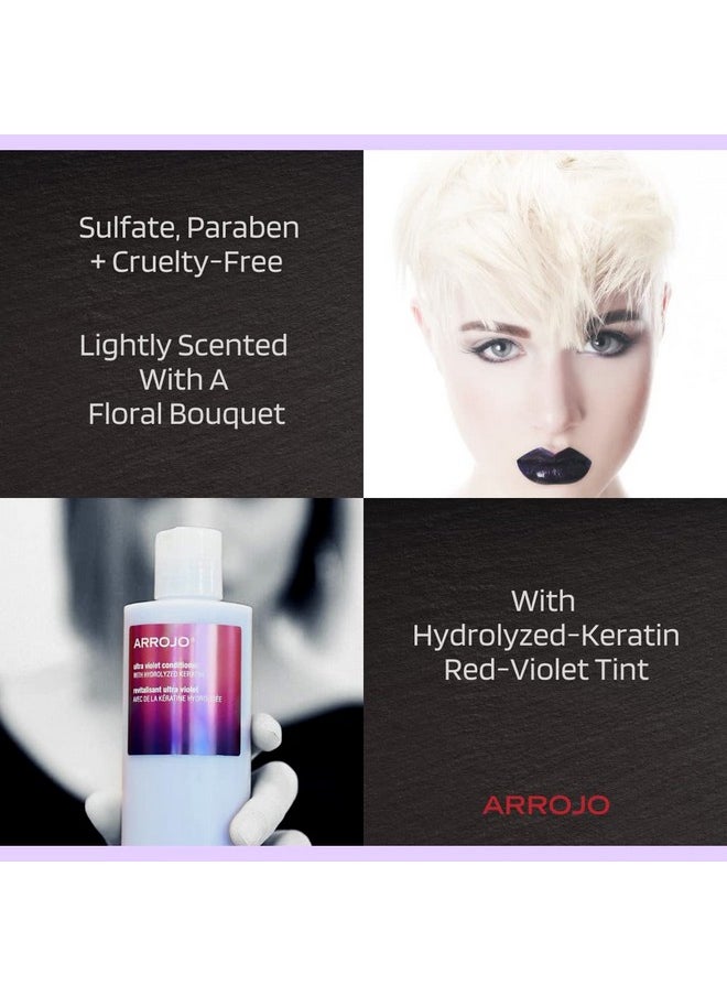 ARROJO - Ultra Violet Conditioner Floral Bouquet 8.5 Fl Oz - Image 1