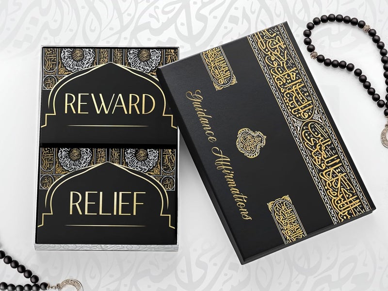 OLEEK ramadan gifts islamic quranic verses cards (30 Daily Reminders) - islamics gift for women - muslim gifts for men - decorations for home 2026 - ramadan dua cards - eid gift islamics decor - Image 4
