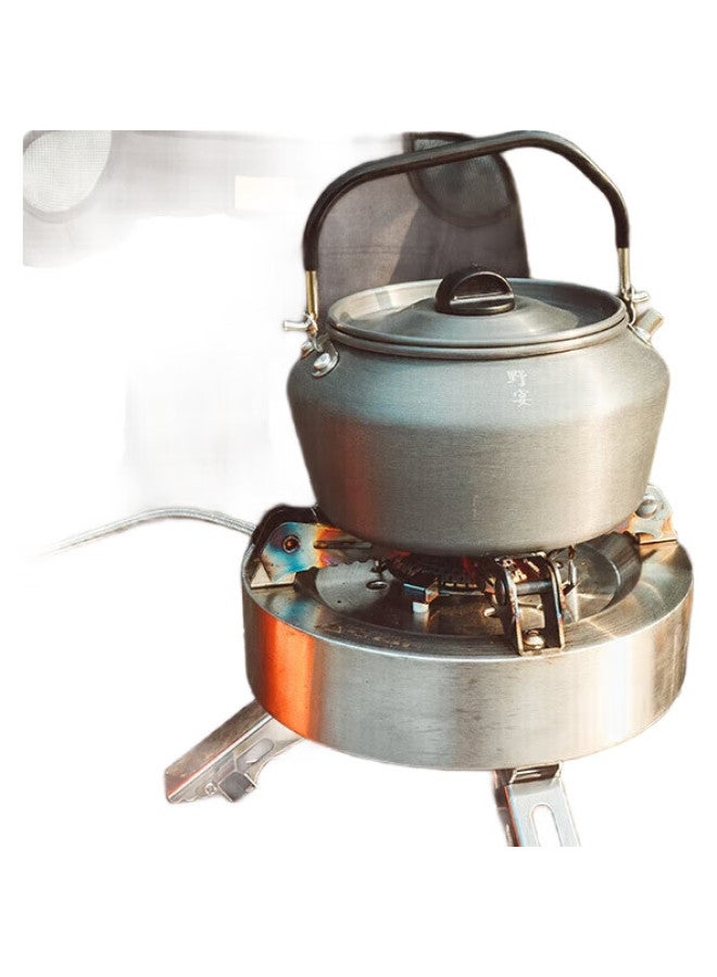 Fire-Maple Large Teapot, 1.2L Capacity, Outdoor Water Kettle, Camping Cookware, Portable Tea And Coffee Maker, Heat-Resistant, For Brewing Tea Around The Campfire - Image 1