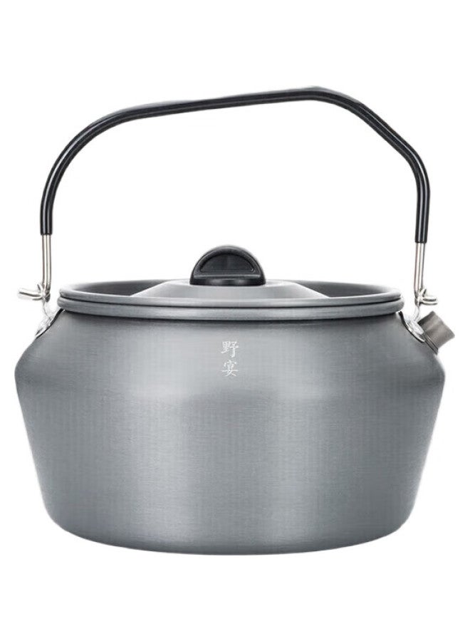 Fire-Maple Large Teapot, 1.2L Capacity, Outdoor Water Kettle, Camping Cookware, Portable Tea And Coffee Maker, Heat-Resistant, For Brewing Tea Around The Campfire - Image 2