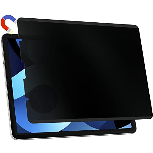 Mamol Magnetic Privacy Screen Protector for iPad Pro 11" 4th 3rd 2nd 1st Generation 2022 2021 2020 2018/ iPad Air 5/ Air 4 10.9" (2022/2020), Removable&Reusable Anti-Spy Anti-Glare Privacy Filter, Bubble Free - Image 1