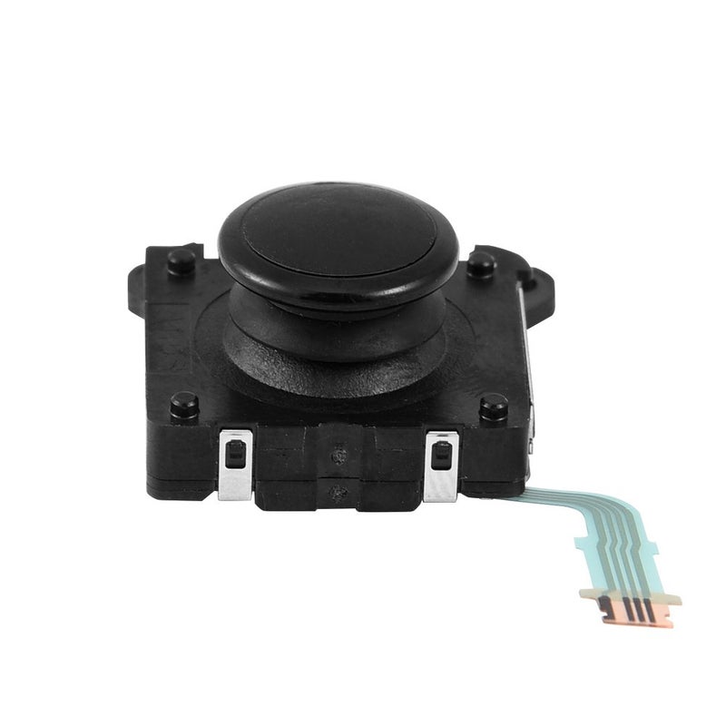ZERONE Replacement 3D Analog Joystick 2000 Black ABS Thumbstick PCH 2000 Console Repair Part - Image 1