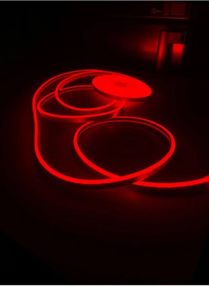 Neon Flex Outdoor Waterproof Rope String Lamp 5M - red - Image 4