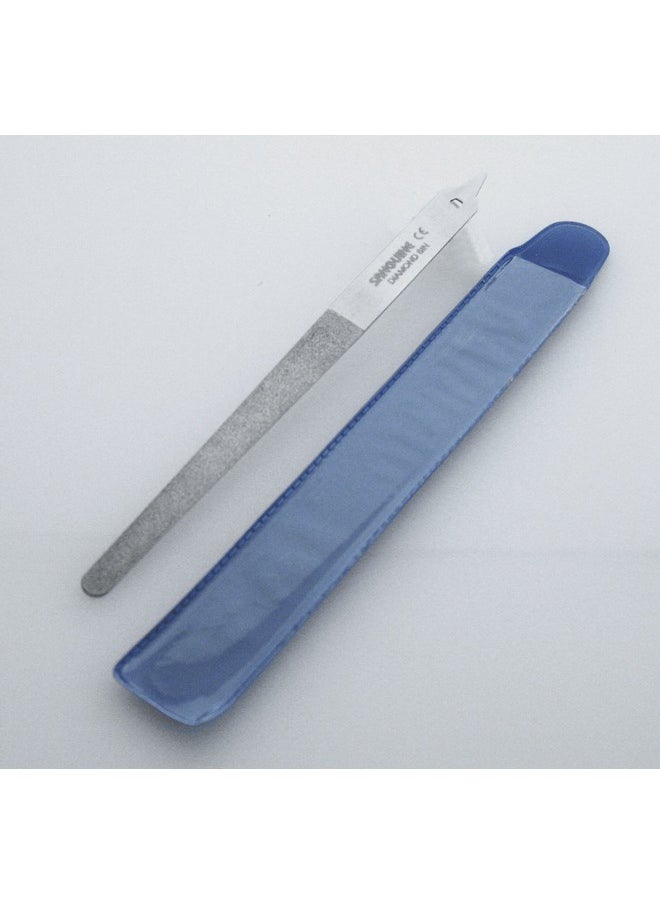 Sanguine - 6 Diamond Nail File Double Sided Diamond Suitable For Natural And Artificial Nails (Steel) - Image 1