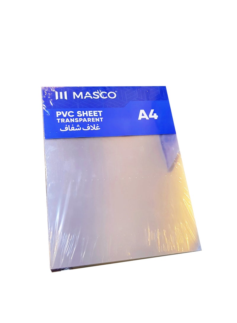 MASCO Transparent PVC Sheet, 210x297 MM
