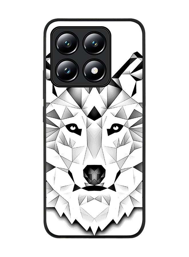 Stylizedd For Xiaomi 14T Case,Slim fit Camera Protection, Shockproof Thin Phone cover - Poly Wolf - Image 1