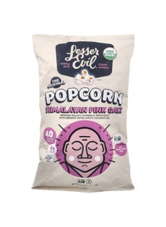 Lesserevil LesserEvil, Popcorn, Himalayan Pink Salt, 4.6 oz (130 g)  - Image 1