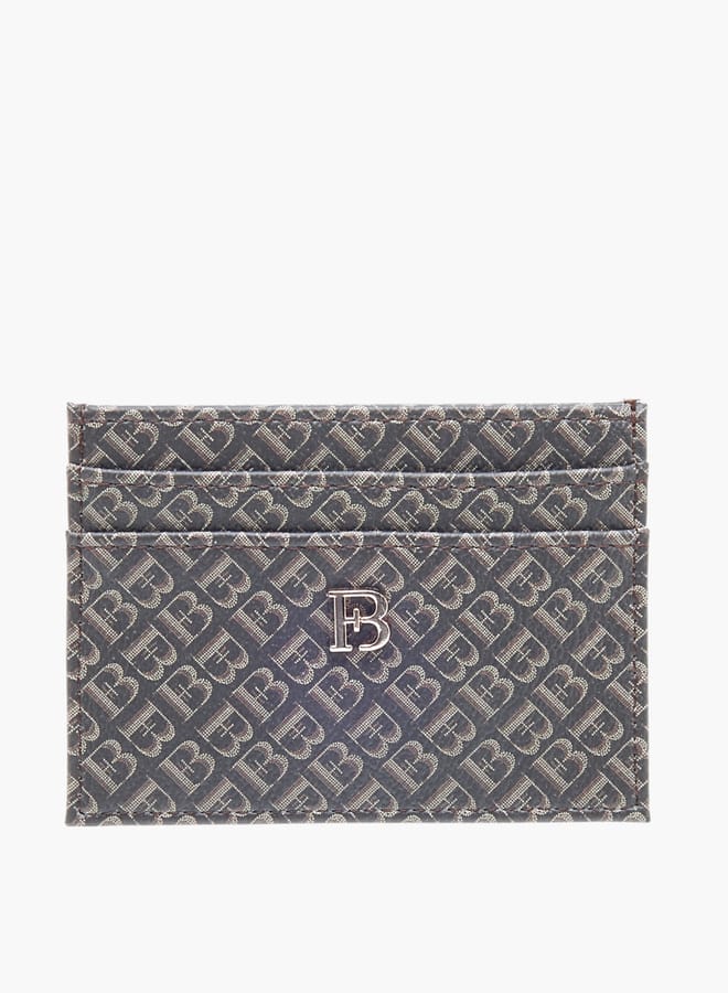 Flora Bella By Shoexpress Women Monogram Print Card Holder - Image 1