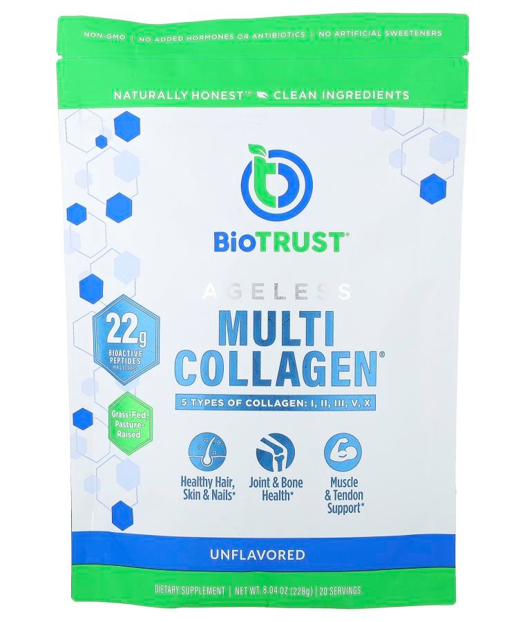 BioTrust Ageless Multi-Collagen® Unflavored 8.04 oz (228 g)