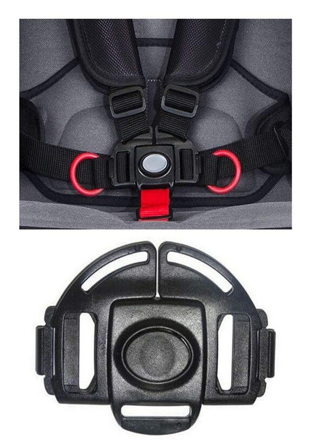 Ponini Stroller and Car Seat Replacement Parts/Accessories to fit Uppababy Products for Babies, Toddlers, and Children (5 Point Buckle for Stroller) 5B - Image 1