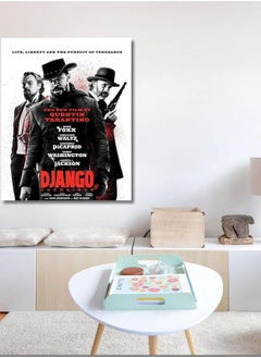 Django Movie Poster, Django Unchained Poster  Django Poster, Django Canvas Print, Django Print, Canvas Wall Art, Movie Art, Geek Gifts